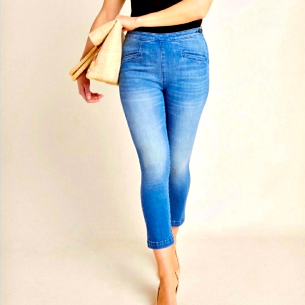 Pilcro by Anthropology High Rise Cropped Legging